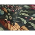 thumbnail image 3 of Ambesonne Floral Quilted Bedspread Set 3 Pcs, Nostalgia Aura Leafy Jungle, Queen Size, Laurel Green Dark Coral, 3 of 4