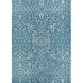 thumbnail image 1 of Couristan 23293216020037T 2 ft. x 3 ft. 7 in. Monte Carlo Palmette Power Loomed Rectangle Area Rug - Ocean & Ivory, 1 of 1
