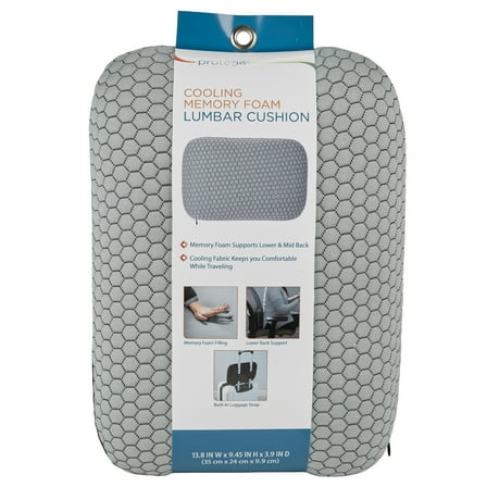 Protege Memory Foam Travel Lumbar Pillow