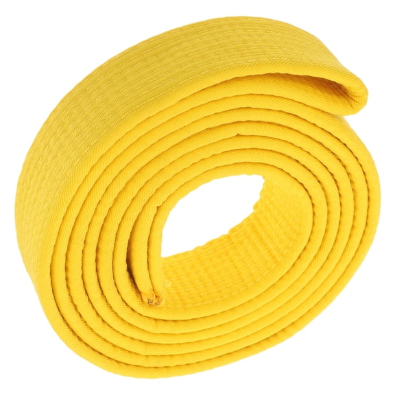 Beaupretty Sturdy Yellow Karate Belt for Soft and Flexible Martial Arts Use