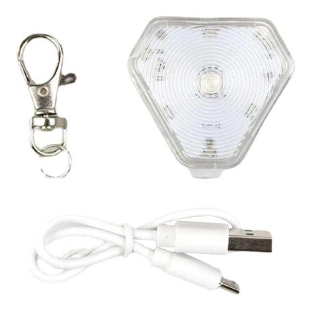 clip, luces coloridas para accesorios para perros, luces para caminar de noche, LED de seguridad a prueba de agua