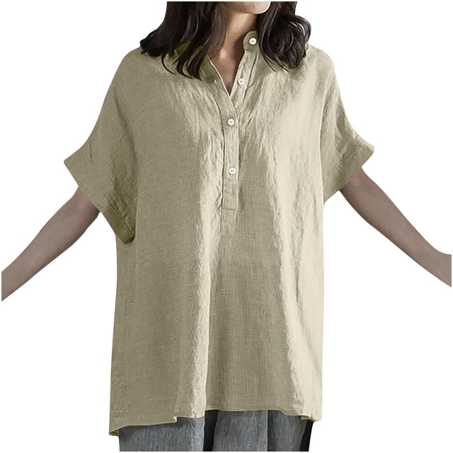 T-shirts d'Été pour Femmes T-Shirts à Volants Col Rond Couleur Unie Bas T-Shirt Haut T-Shirts d'Été pour Femmes Mode T-Shirts d'Été pour Femmes