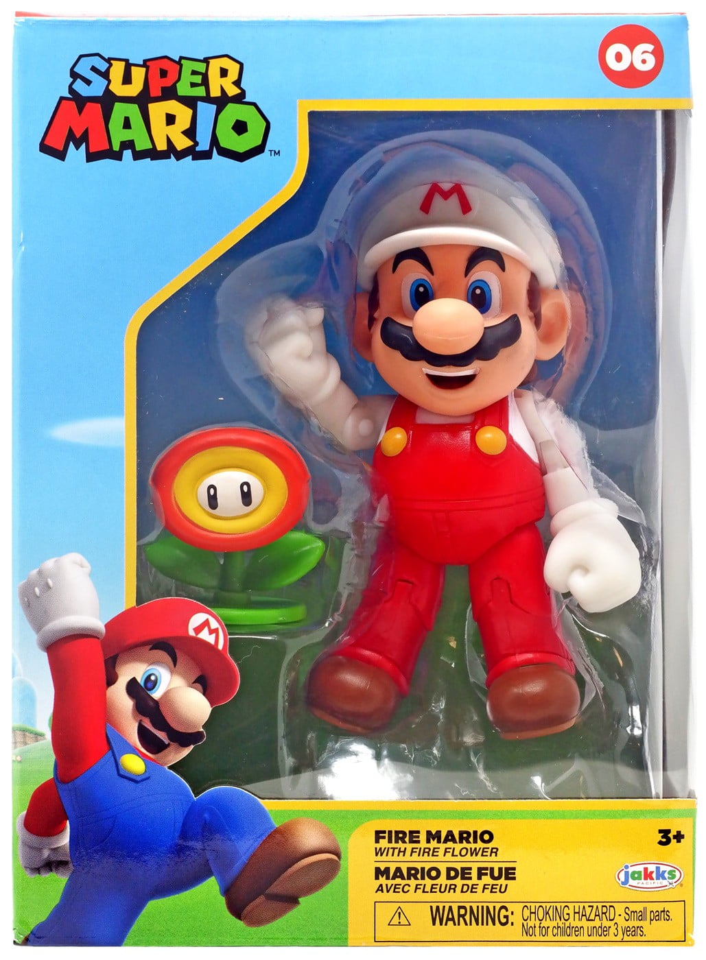 Super Mario Feuer Fire  Version Toy Action Figur 11 cm 
