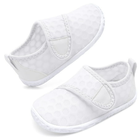 L-RUN Kids Boys Girls Water Shoes Quick Dry Barefoot Beach Shoes for Swim Walking Toddler