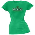 thumbnail image 1 of Mickey's - Distressed Logo Juniors T-Shirt, 1 of 1