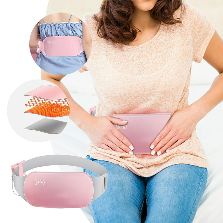 Mobestech 3pcs Women's Thermal Belt Period Cramp Simulator Heating Pads for  Cramps Heating Pad for Menstrual Cramps Cordless Heating Man Belt Period