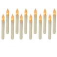 thumbnail image 1 of SUNSIOM Floating Candles Halloween Hanging Decorations Flameless LED Candles with Magic Wand, 1 of 8