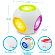 BEST LEARNING Learning Cube Interactive Educational Toy for Babies & Infants Ages 6 to 12 Months