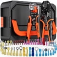 thumbnail image 1 of Kit de herramientas para crimpar conectores termorretráctiles SOMEELINE con 48 tamaños, 1 of 9