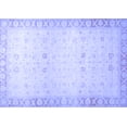 thumbnail image 1 of Ahgly Company Indoor Rectangle Oriental Blue Traditional Area Rugs, 2' x 3', 1 of 4