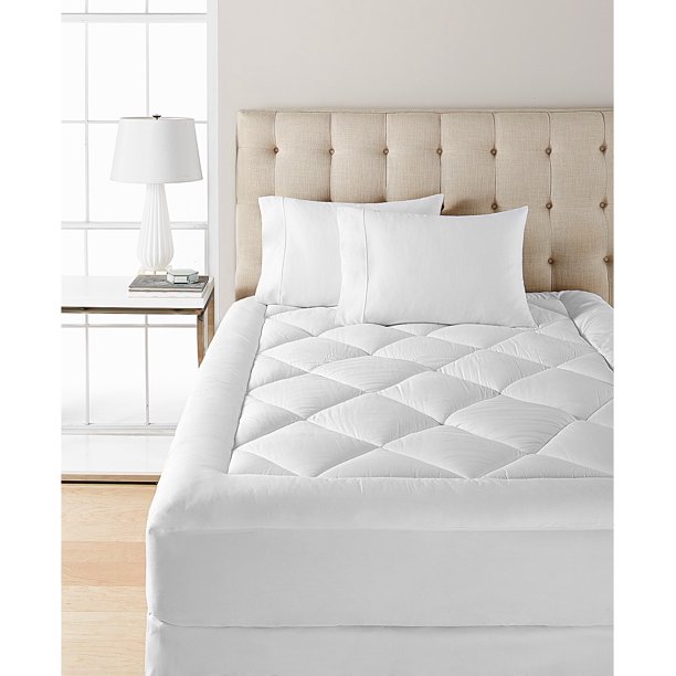 Martha Stewart Ultra Comfort King Mattress Pad White