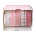 thumbnail image 3 of Washi Tape Set, 5 Multicolor Paper Rolls for Scrapbooking, Journaling, Planners, Cards and Gift Wrap, Style C, 3 of 7