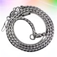 thumbnail image 2 of Stainless Steel Foot Chain Metal Ankle Chain Anti-Off Anklet Durable Ankle Rings for Birds Cockatiels Pet Parrot (Size 4 Thick Chain), 2 of 7