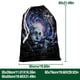 thumbnail image 3 of Einstein Bolsa de regalo con cierre de cinta navideño para decoración de Navidad,39cm×30 cm., 3 of 6