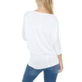 thumbnail image 2 of Women's Banded Dolman Top, 2 of 3