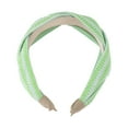 thumbnail image 4 of Unique Bargains 1 Pc Exquisite Personalized Straw Braid Headband Green, 4 of 6