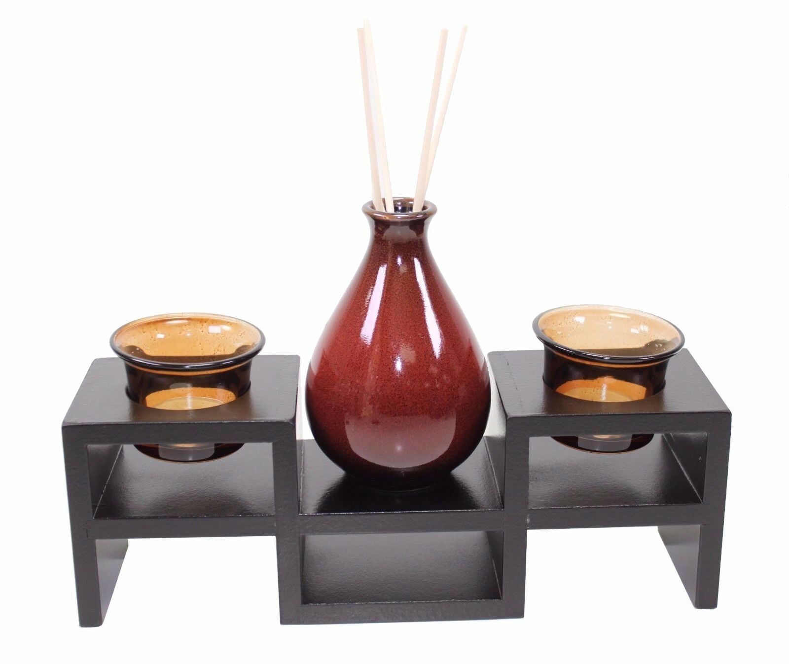 Tabletop Tea light Candle & Incense Holder Home Decor Relaxing Gift