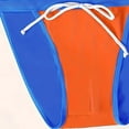 thumbnail image 6 of Xdegoge Mens Swim Briefs Low Rise High Cut Triangle Bathing Suits Smooth Stretchy Fabric Dot Gradient Pattern Flattering Cheeky Coverage Pool Party Swimwear, 6 of 6