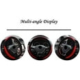 thumbnail image 2 of Plush Steering Wheel Cover, Flat Bottom Car Steering Wheel Protector D Cut Shaped, Universal Diameter 38 cm 15", Red, 2 of 9
