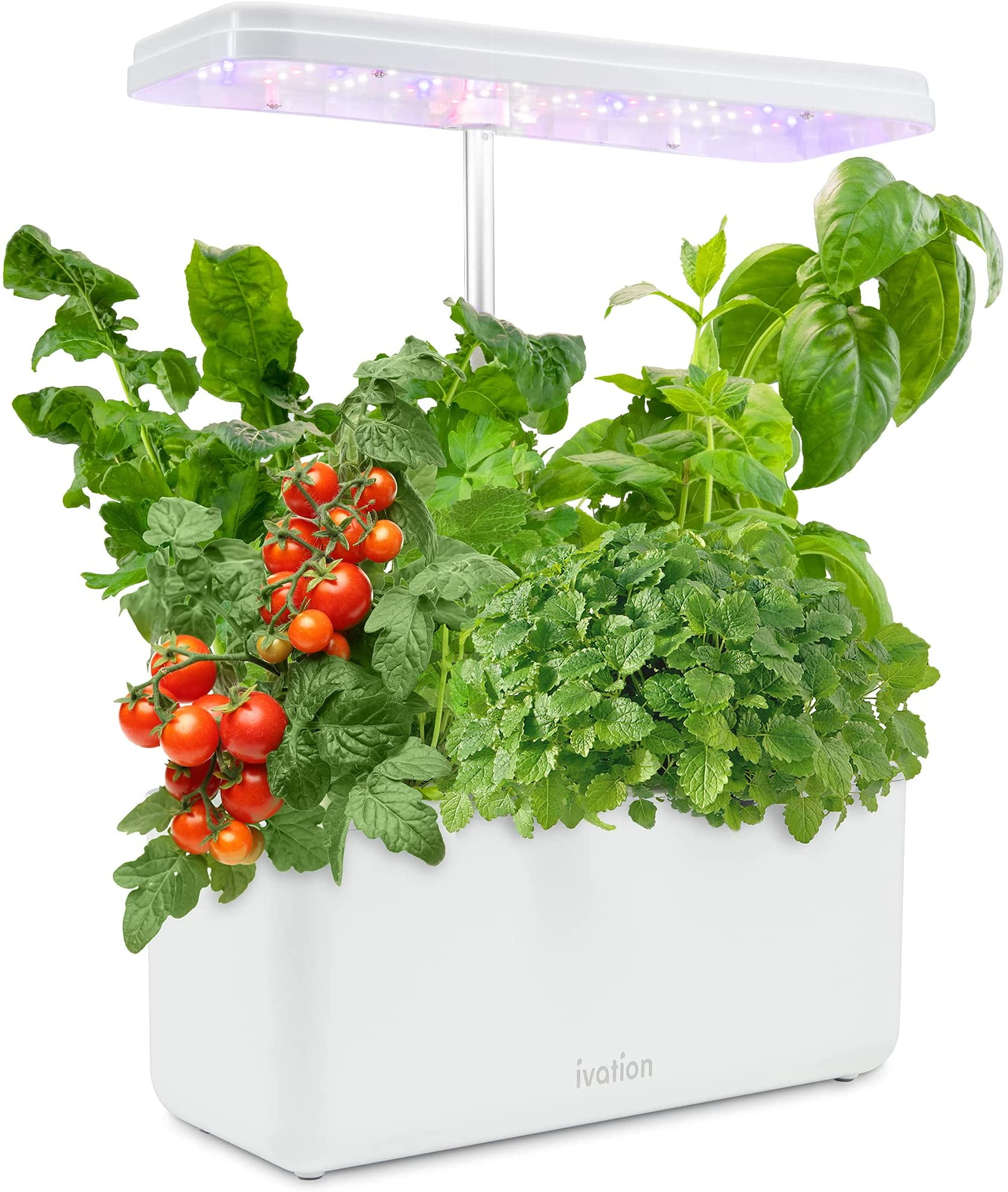 Smart Herb Garden LED Light Indoor Hydroponics Grow Light Plants Kit 25W Lamp US 