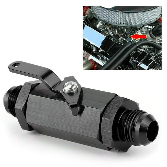 Cut Off Valve Fuel Check Valve An10 Check Valve Y974 -10AN Shut Off Check Valve Aluminum Alloy Car Refitting For AN10 Fuel Pipe