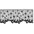 thumbnail image 3 of Halloween Lamp Shade Cover Lace Spiderweb Bat 2-in-1 Decor Set with 16pcs Wall Stickers for Indoor Home Party Spooky Room by MPOISVA, 3 of 7