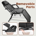 thumbnail image 5 of 24.4" H X 70.8" L Massage Salon Tattoo Bed, Lash Massage Table, Massage Salon Tattoo Chair Esthetician Bed, Adjustable Facial Bed with Beauty Basket for Home Beauty Treatment, 5 of 7