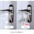 thumbnail image 4 of 2-pack door handle safety lock, door lock for children, childproof door handle lock, childproof, 4 of 5