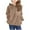 Khaki, variant on OGLCCG Boys Girls Zip Up Sherpa Hoodies Fall Winter Warm Fuzzy Fleece Sweatshirts Jackets Coat Outerwear with Pockets for Kids 3Y-9Y