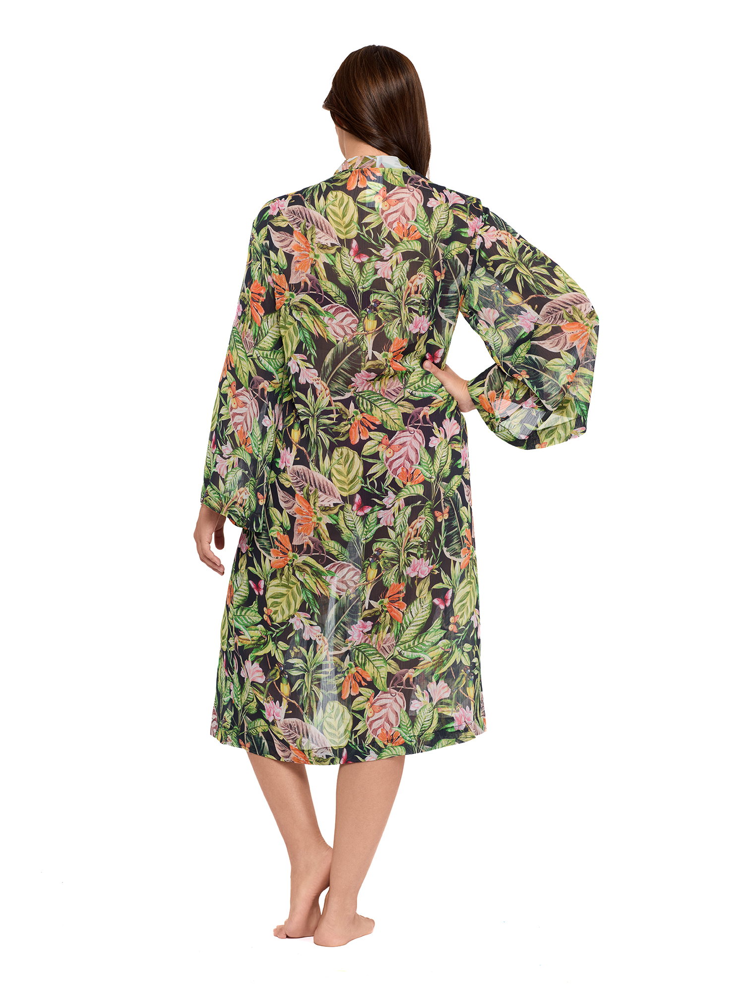 Sofia by Sofia Vergara Women's and Women's Plus Kimono Cover Up, Sizes XS-2X