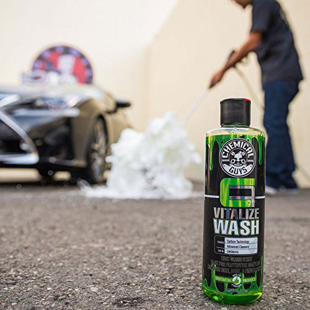 Chemical Guy CWS80416 16 oz Carbon Flex Vitalize Wash - Walmart.com