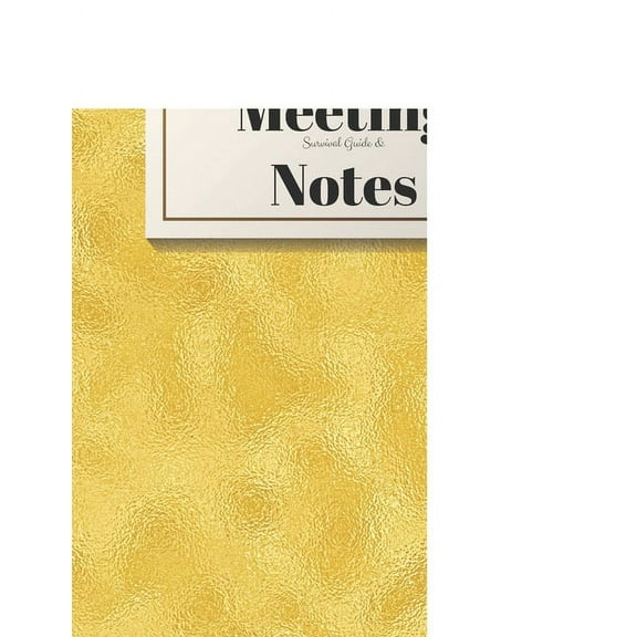 My Boring Meeting Survival Guide and Notes: 8.5x11 Meeting Notebook and Puzzle Book (Paperback)