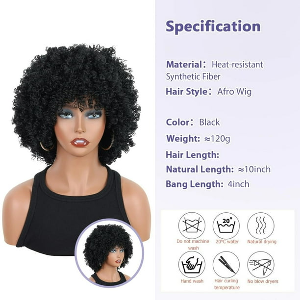 70's afro wigs discount
