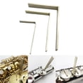 thumbnail image 2 of MERIGLARE Set de 3 Clés de Réparation de Saxophone en Forme de L pour Accessoire de Pièces d'Instrument, 2 of 9