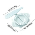 thumbnail image 6 of Dumpling Maker Press, 2 Pcs Dumpling Mold Machine for Dumplings, Empanadas, Ravioli, Samosas, Potstickers, Hand Pies, and Flapjacks â Essential Kitchen Tool, 6 of 9