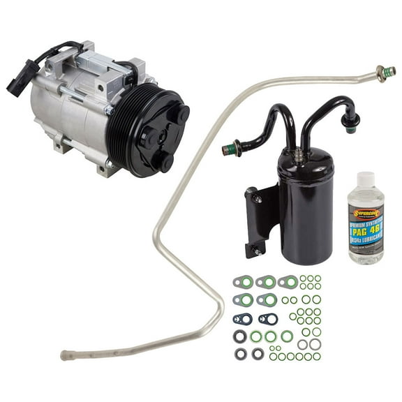 OEM AC Compressor w/ A/C Repair Kit For Dodge Ram Cummins Diesel 2006 2007 2008 2009 - BuyAutoParts