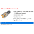 thumbnail image 2 of Brake Light Bulb - Compatible with 1969 - 1980 Chrysler Newport - Dorman, 2 of 2