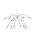 thumbnail image 3 of Home Roots Lighting 249375 12.4-15.7 x 28.7-36.6 x 28.7-36.6 in. Painted Metal Ceiling Lamp, 3 of 5