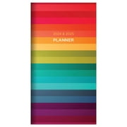 TF Publishing, Rainbow Stripe 2yr 2024 Pocket Planner
