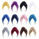 thumbnail image 3 of Guardurnaity Turbante Hijab musulmán con nudo de 2 capas, gorro elegante con cubierta en espiral, gorro de cabeza ancha, gorros de moda, accesorios Sombreros azul real, 3 of 6