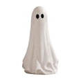 thumbnail image 2 of Texas Large Ghost with Bow Tabletop Decoration For Mantel Shelf Entryway Table Fall Holiday Decoration, Black and White, 20", 2 of 8