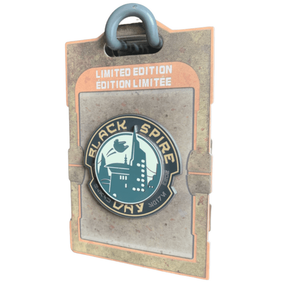 Disney Parks Star Wars Galaxy Edge Black Spire Limited Edition Pin New With Card