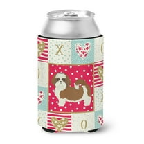 Carolines Treasures CK5953CC Shih Tzu Love Can or Bottle Hugger