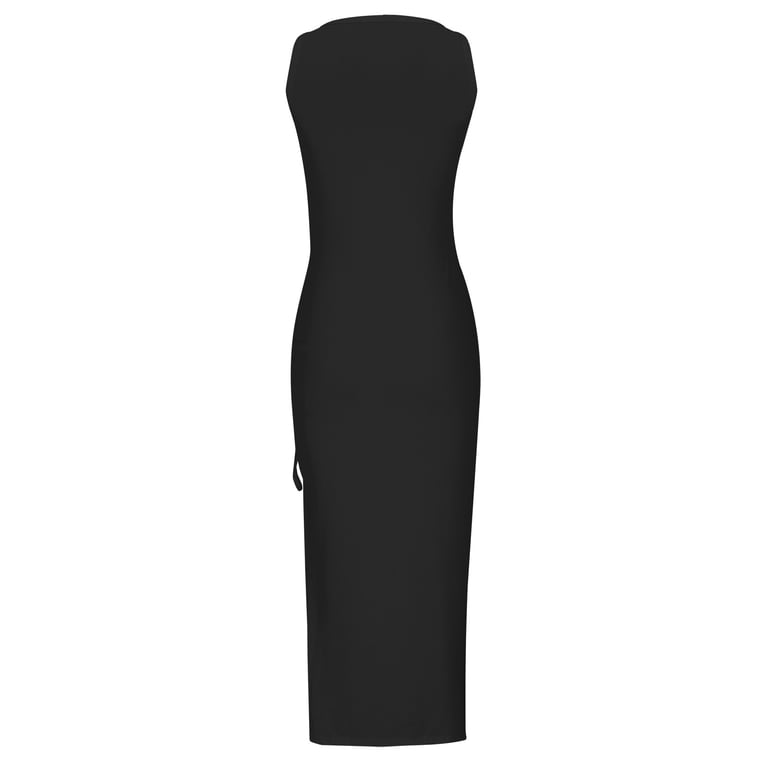 chinese dress ladies Long Tank Dress 3 colors – KillinCute main image 0