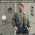 thumbnail image 2 of Rothco MA-1 Flight Jacket with Patches, 2 of 4