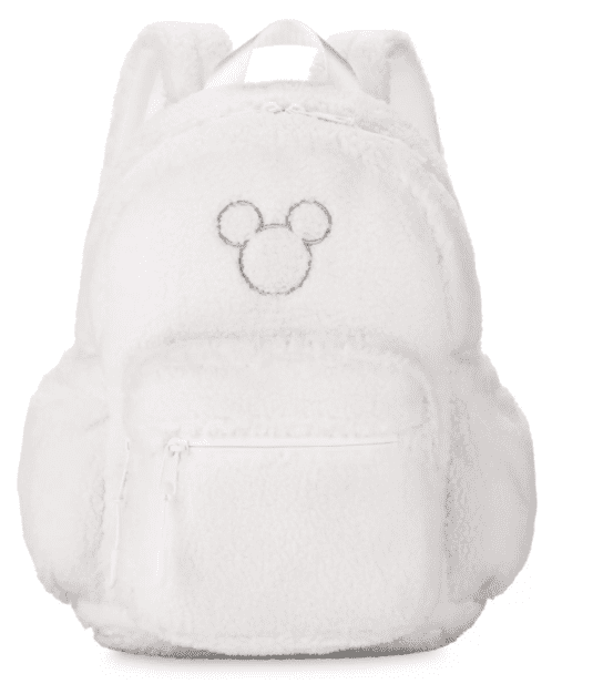 新作【Disney】Mickey Mouse Icon Fleece Mini Backpack Disney Parks Mickey Mouse Icon Fleece Mini Backpack New With