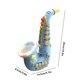 thumbnail image 3 of Juguetes de piscina, juguetes para bebés, juguetes para niños pequeños, juguetes para niños, saxofón, saxofón de plástico con luces y música, instrumento musical portátil, juguetes para niños, juguete, 3 of 9