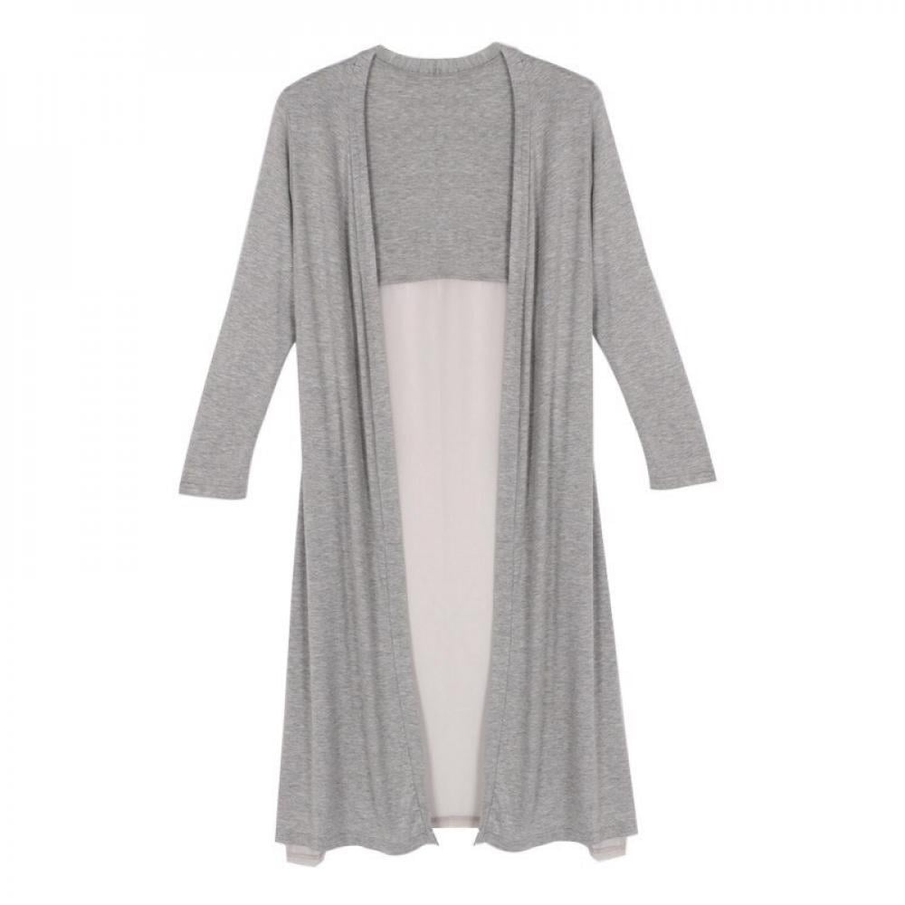 ankle length sweater cardigan