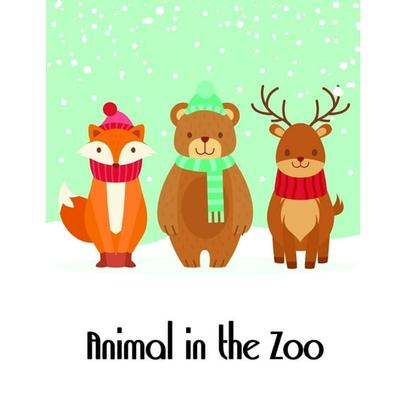 Desert Animals: Animal in the Zoo : The Coloring Pages, design for kids, Children, Boys, Girls and Adults (Series #15) (Paperback)