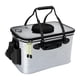 thumbnail image 1 of Cubo de pesca plegable, cubo de pesca, resistente, contenedor de peces , bolsa de pesca EVA para acampar al aire libre para pescar Gris pequeño, 1 of 8